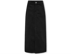 Kids ONLY black fløjl nederdel